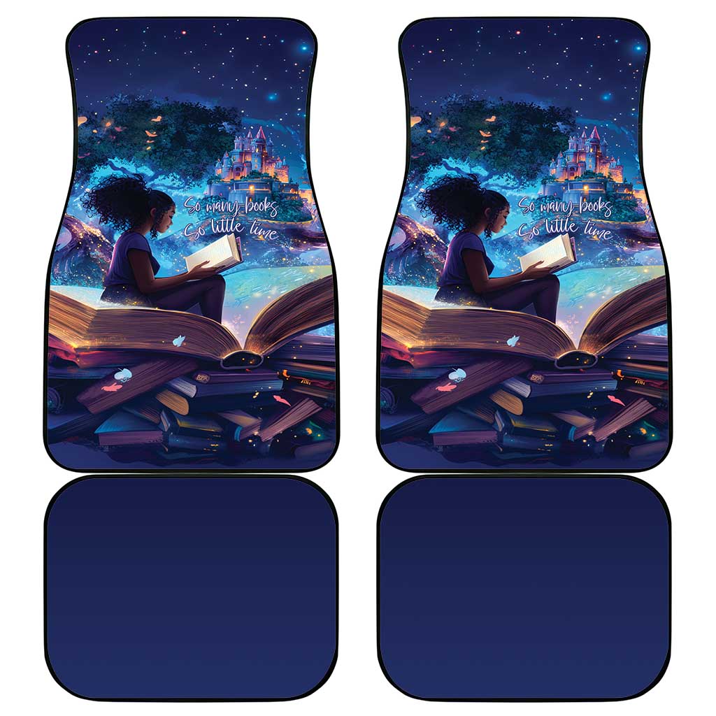Black Girls Book Lovers Car Mats Just A Girl Who Loves Books