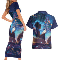 Black Girls Book Lovers Couples Matching Short Sleeve Bodycon Dress and Hawaiian Shirt Just A Girl Who Loves Books