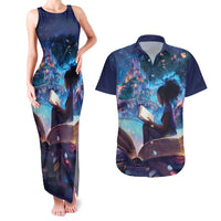 Black Girls Book Lovers Couples Matching Tank Maxi Dress and Hawaiian Shirt Just A Girl Who Loves Books