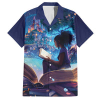 Black Girls Book Lovers Family Matching Puletasi and Hawaiian Shirt Just A Girl Who Loves Books