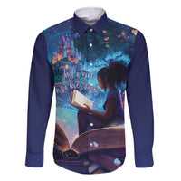 Black Girls Book Lovers Family Matching Summer Maxi Dress and Hawaiian Shirt Just A Girl Who Loves Books