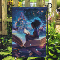 Black Girls Book Lovers Garden Flag Just A Girl Who Loves Books