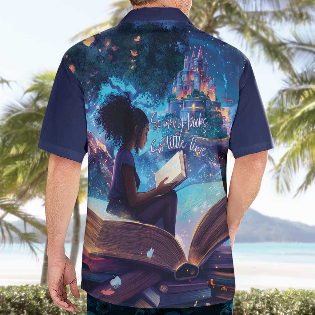Black Girls Book Lovers Hawaiian Shirt Just A Girl Who Loves Books