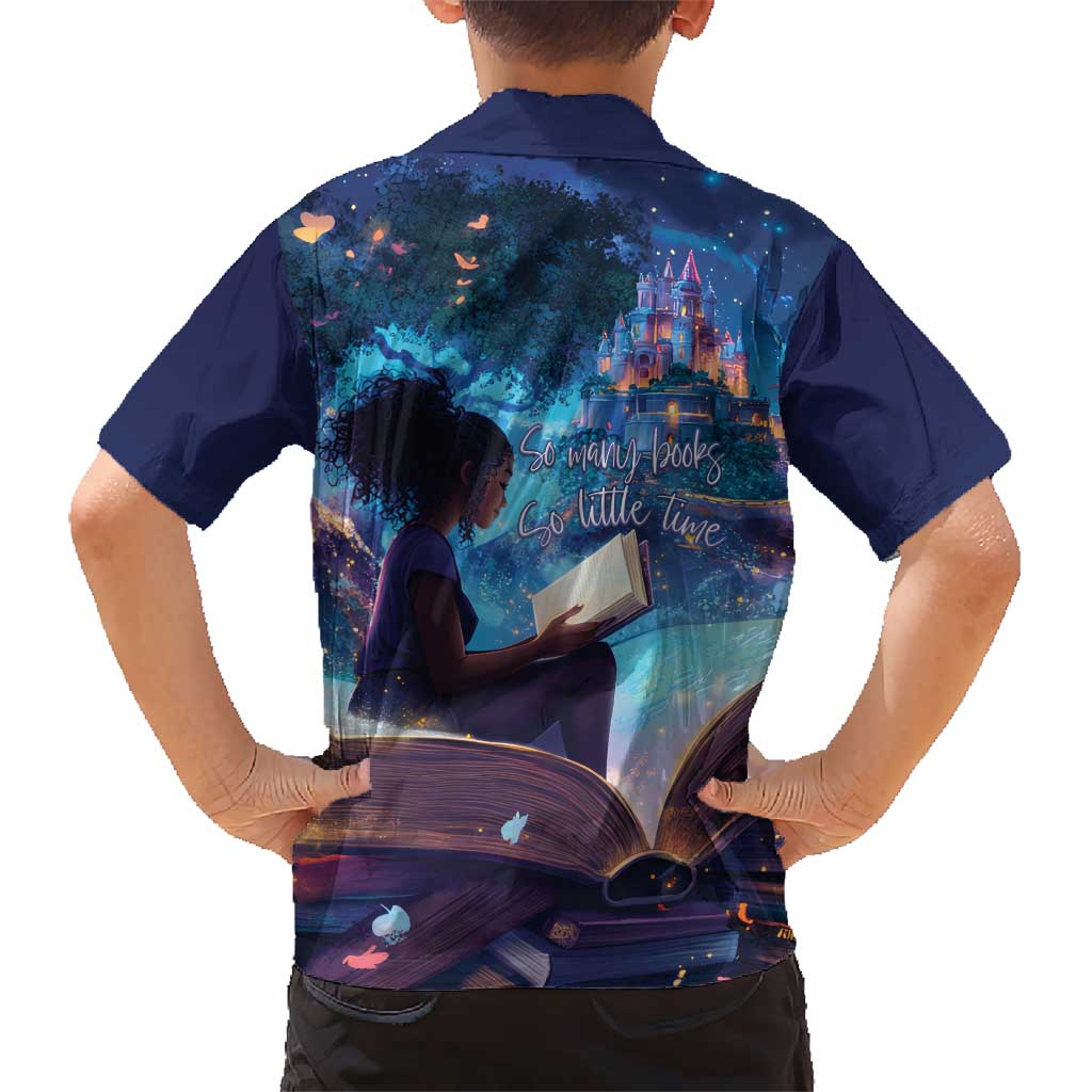 Black Girls Book Lovers Hawaiian Shirt Just A Girl Who Loves Books