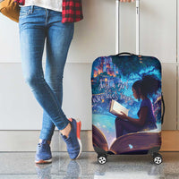 Black Girls Book Lovers Luggage Cover Just A Girl Who Loves Books