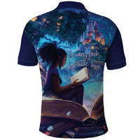Black Girls Book Lovers Polo Shirt Just A Girl Who Loves Books