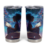 Black Girls Book Lovers Tumbler Cup Just A Girl Who Loves Books