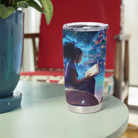 Black Girls Book Lovers Tumbler Cup Just A Girl Who Loves Books