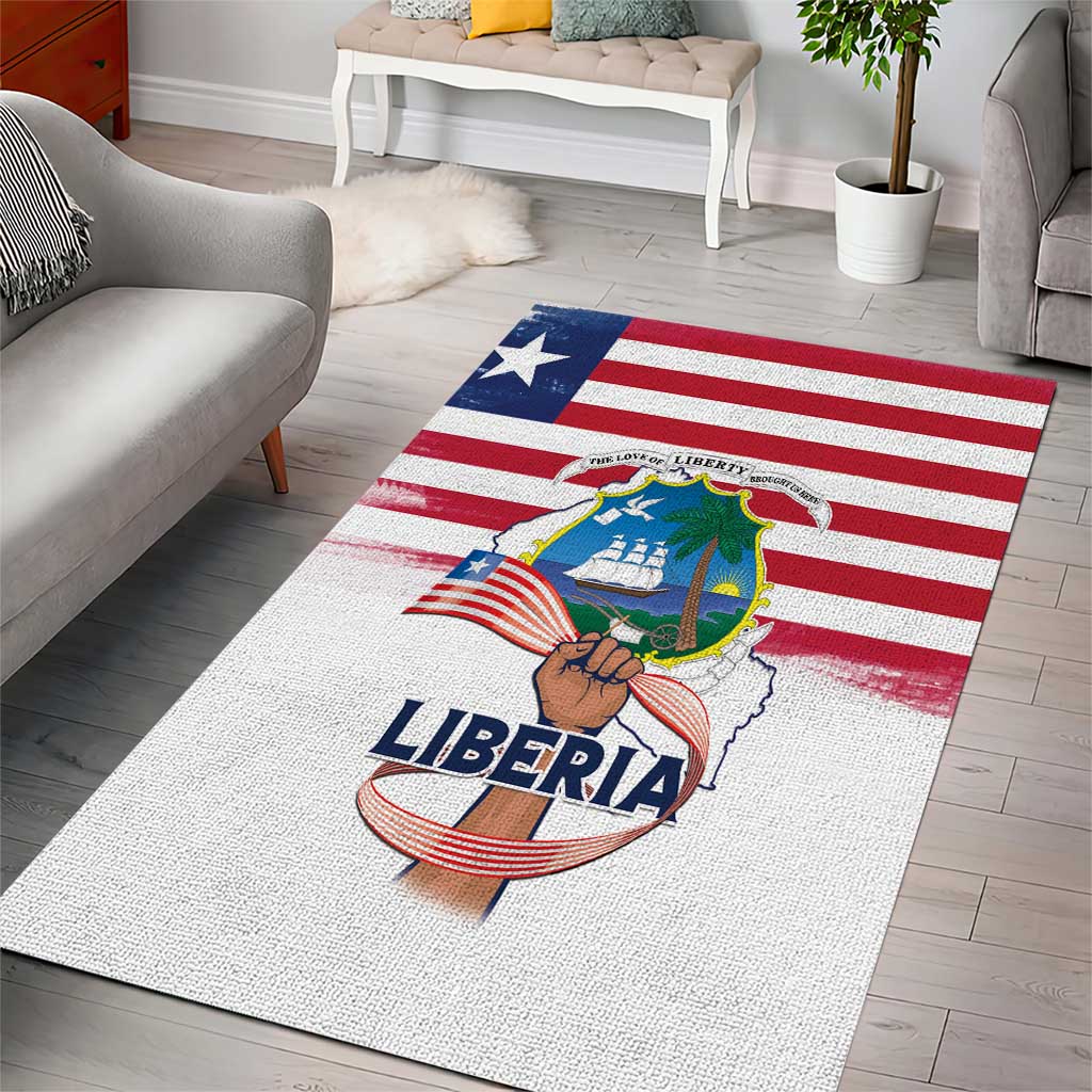 Liberia Flag Day Area Rug Our Flag Our Pride