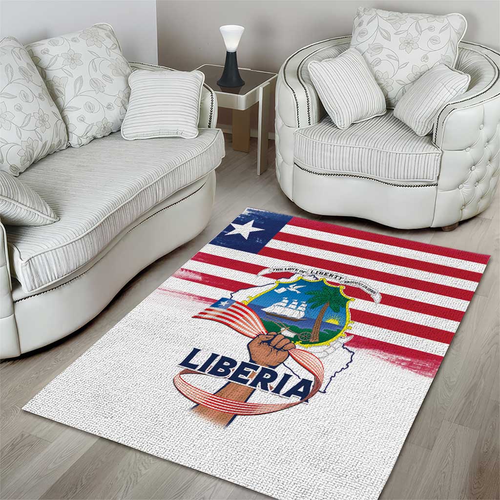 Liberia Flag Day Area Rug Our Flag Our Pride
