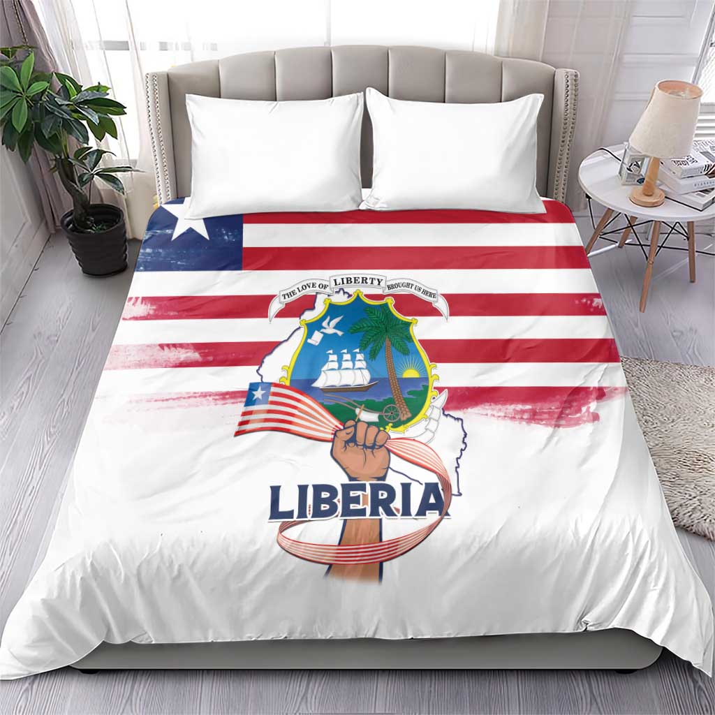 Liberia Flag Day Bedding Set Our Flag Our Pride