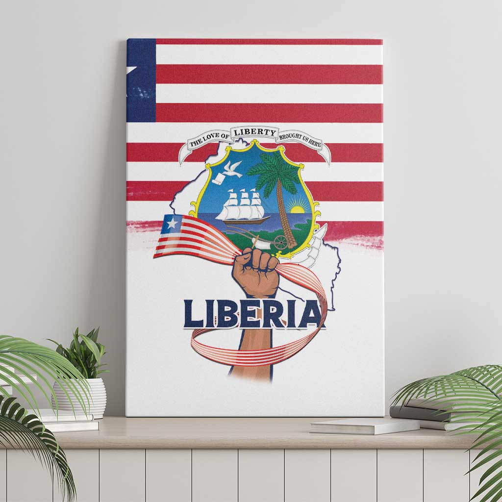 Liberia Flag Day Canvas Wall Art Our Flag Our Pride