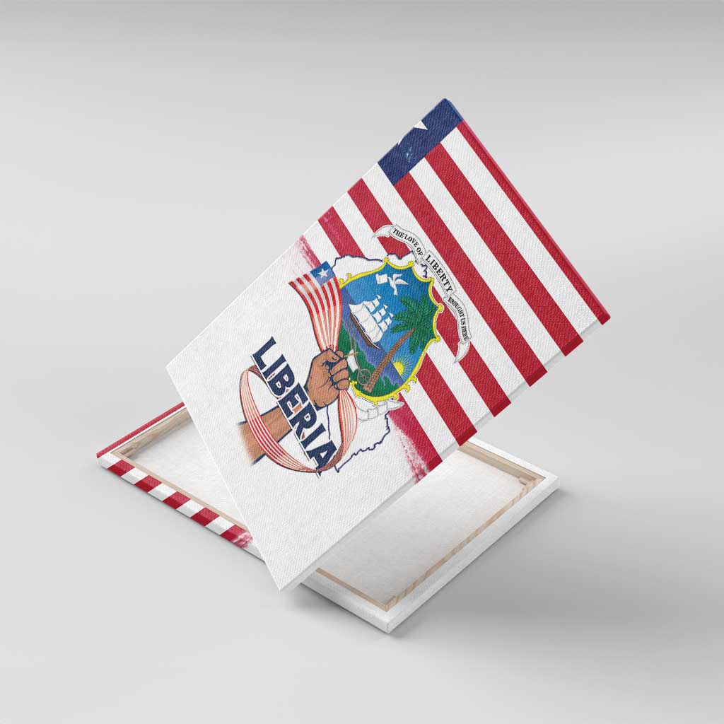 Liberia Flag Day Canvas Wall Art Our Flag Our Pride