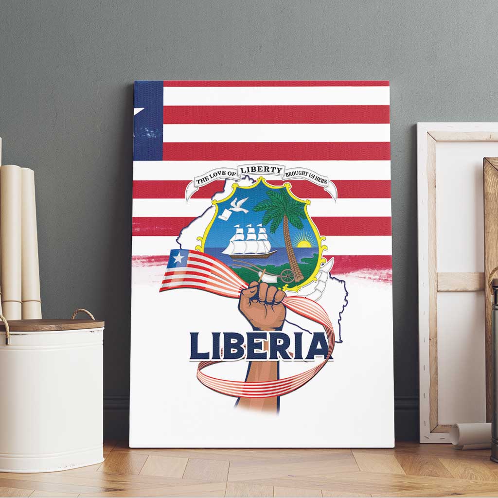 Liberia Flag Day Canvas Wall Art Our Flag Our Pride