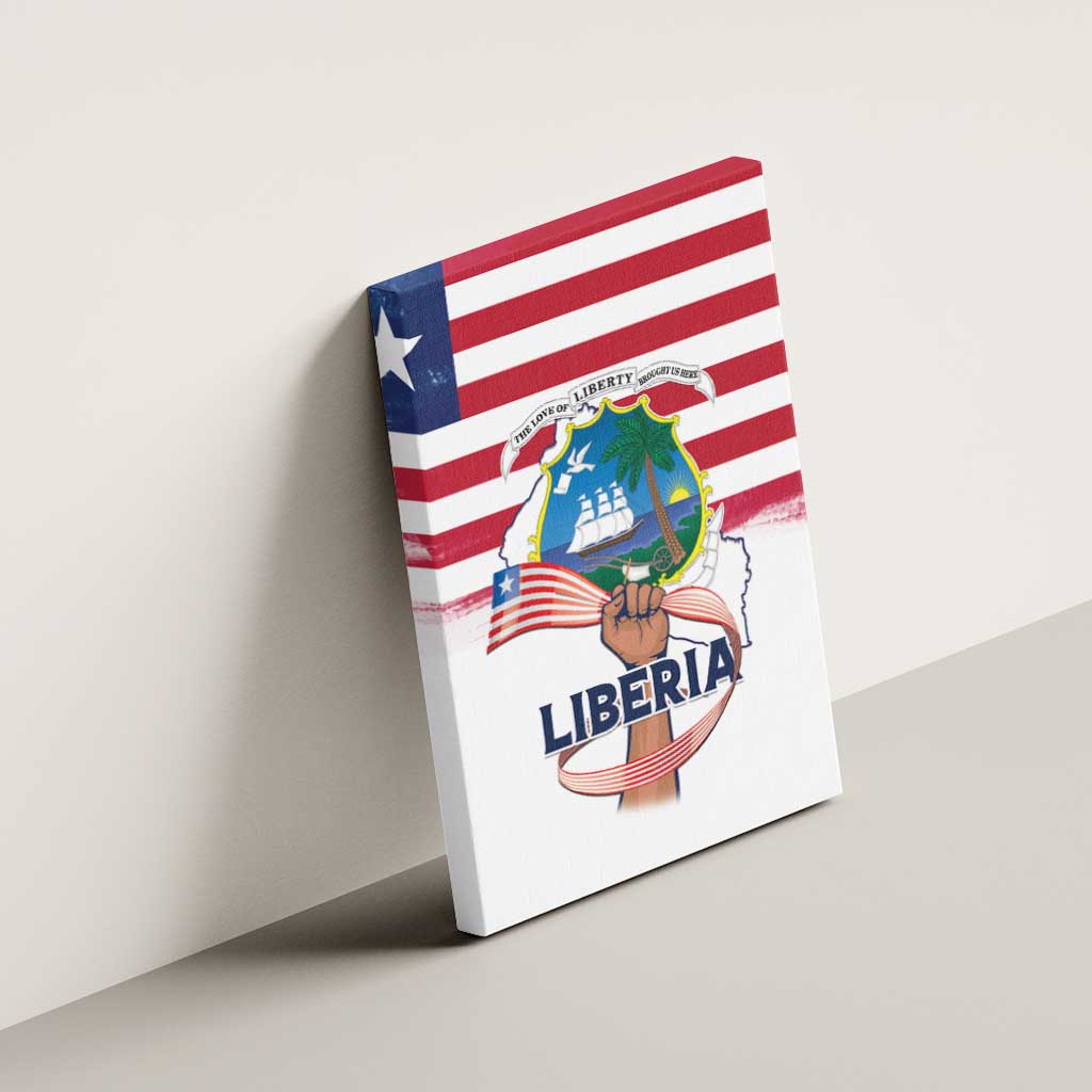 Liberia Flag Day Canvas Wall Art Our Flag Our Pride