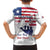 Personalised Liberia Flag Day Family Matching Off Shoulder Maxi Dress and Hawaiian Shirt Our Flag Our Pride
