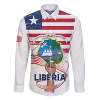 Personalised Liberia Flag Day Family Matching Summer Maxi Dress and Hawaiian Shirt Our Flag Our Pride