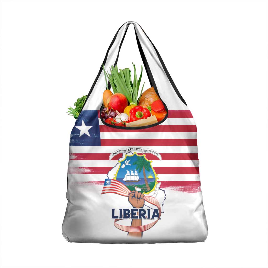 Liberia Flag Day Grocery Bag Our Flag Our Pride