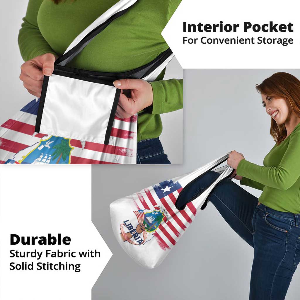 Liberia Flag Day Grocery Bag Our Flag Our Pride