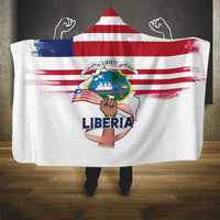 Liberia Flag Day Hooded Blanket Our Flag Our Pride