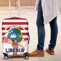 Liberia Flag Day Luggage Cover Our Flag Our Pride