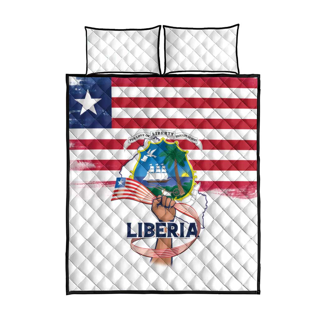Liberia Flag Day Quilt Bed Set Our Flag Our Pride