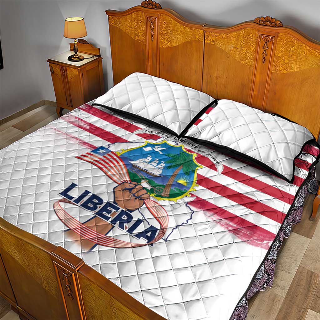 Liberia Flag Day Quilt Bed Set Our Flag Our Pride