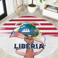 Liberia Flag Day Round Carpet Our Flag Our Pride