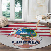 Liberia Flag Day Round Carpet Our Flag Our Pride