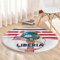 Liberia Flag Day Round Carpet Our Flag Our Pride