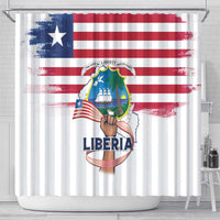 Liberia Flag Day Shower Curtain Our Flag Our Pride