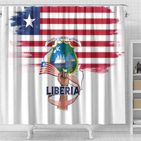 Liberia Flag Day Shower Curtain Our Flag Our Pride