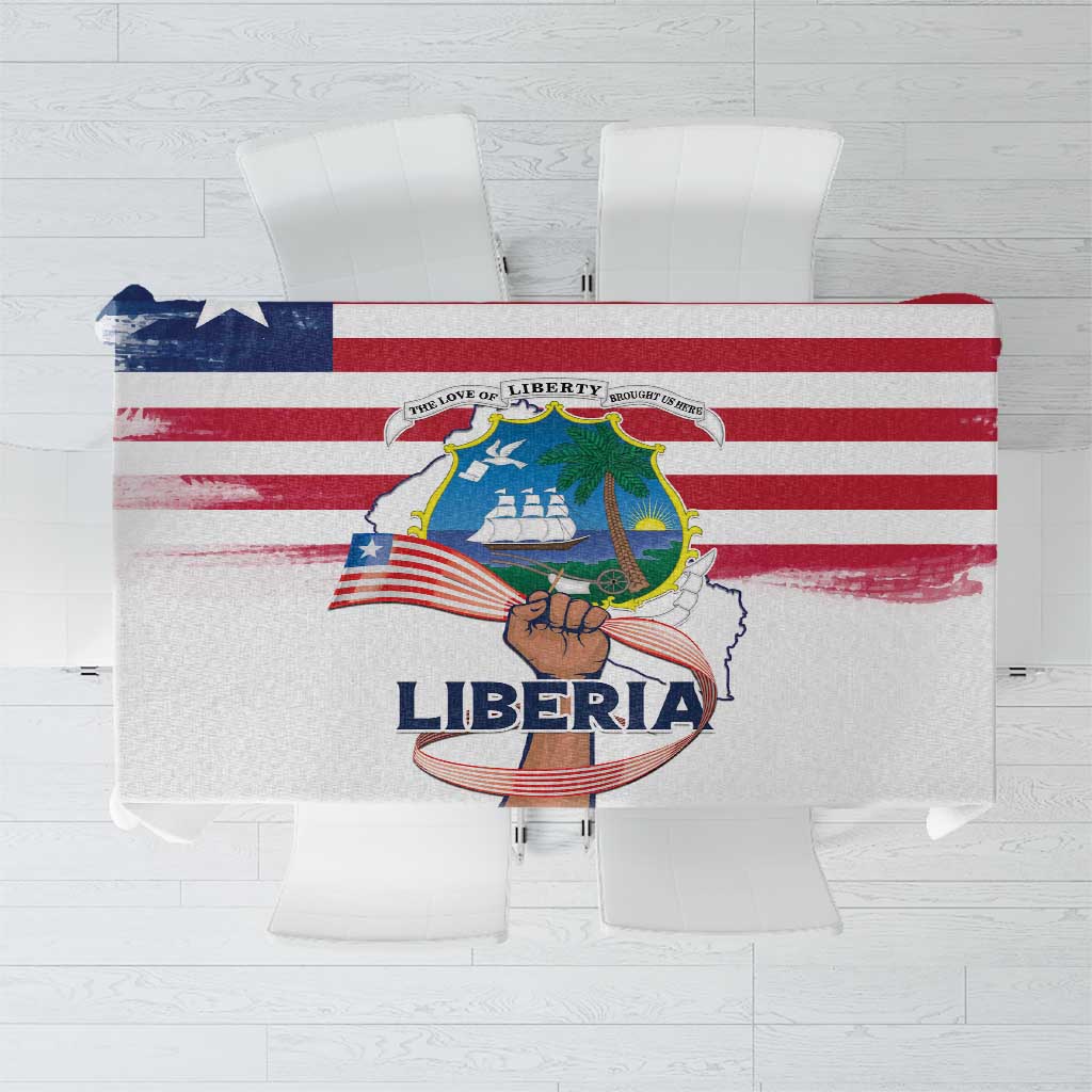 Liberia Flag Day Tablecloth Our Flag Our Pride