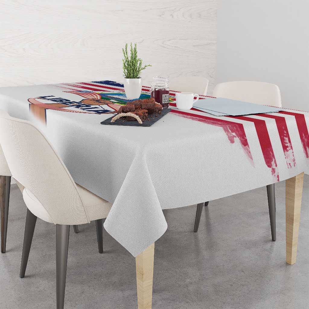 Liberia Flag Day Tablecloth Our Flag Our Pride