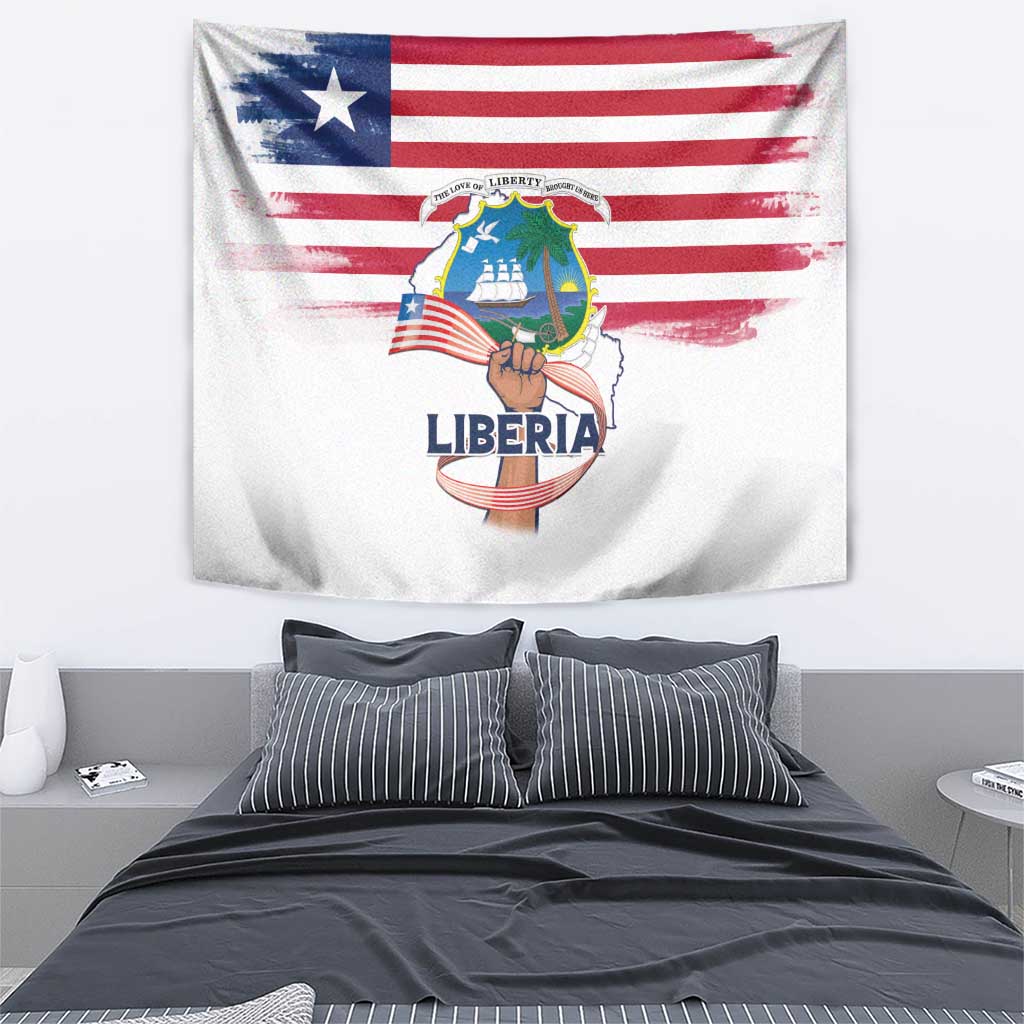 Liberia Flag Day Tapestry Our Flag Our Pride