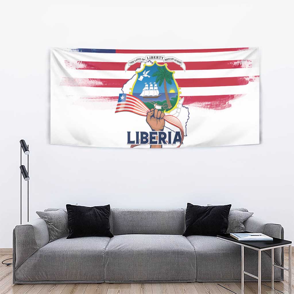 Liberia Flag Day Tapestry Our Flag Our Pride