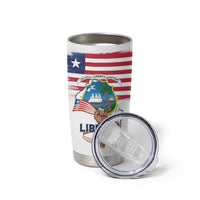 Personalised Liberia Flag Day Tumbler Cup Our Flag Our Pride