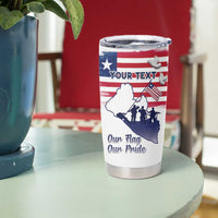 Personalised Liberia Flag Day Tumbler Cup Our Flag Our Pride