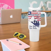 Personalised Liberia Flag Day Tumbler With Handle Our Flag Our Pride