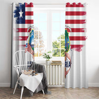 Liberia Flag Day Window Curtain Our Flag Our Pride