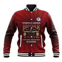 Personalized Red Tails Legacy Baseball Jacket Tuskegee Airmen WWII Heroes - Wonder Print Shop