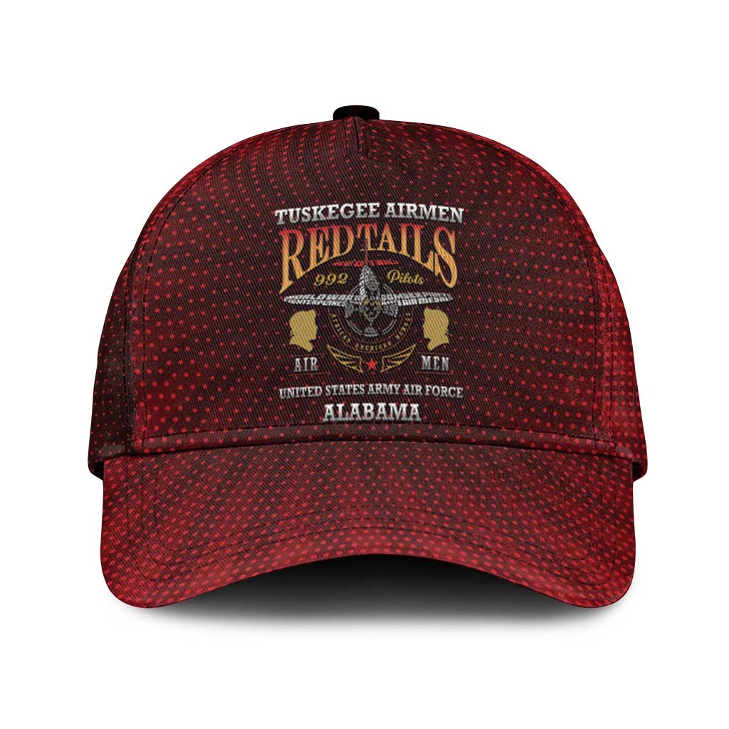Red Tails Legacy Classic Cap Tuskegee Airmen WWII Heroes - Wonder Print Shop
