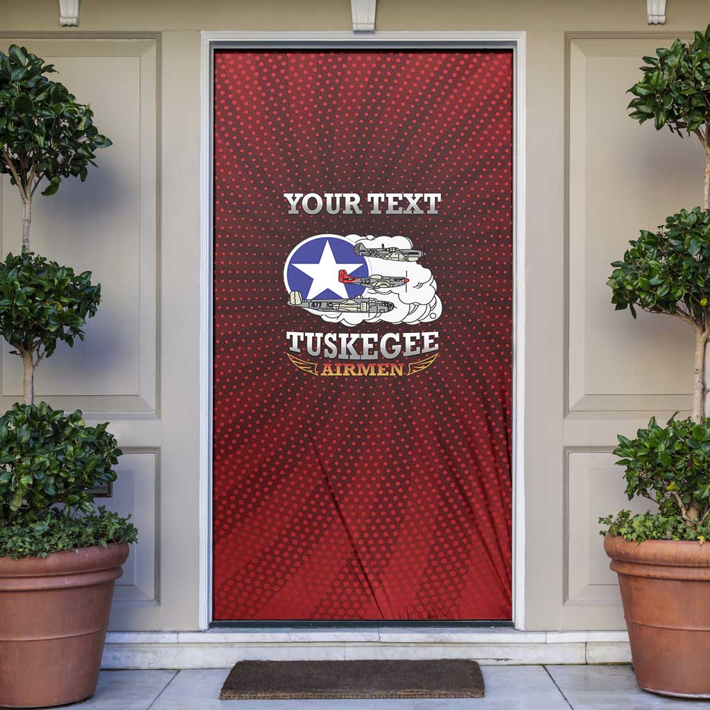 Red Tails Legacy Door Cover Tuskegee Airmen WWII Heroes - Wonder Print Shop