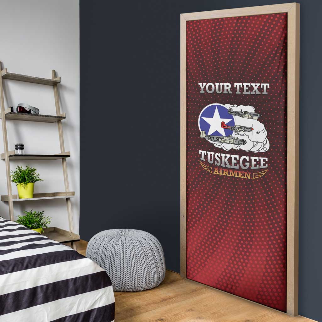 Red Tails Legacy Door Cover Tuskegee Airmen WWII Heroes - Wonder Print Shop