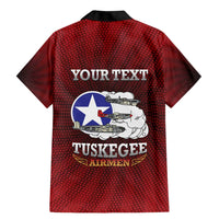 Personalized Red Tails Legacy Family Matching Mermaid Dress and Hawaiian Shirt Tuskegee Airmen WWII Heroes - Wonder Print Shop