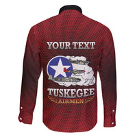 Personalized Red Tails Legacy Family Matching Summer Maxi Dress and Hawaiian Shirt Tuskegee Airmen WWII Heroes - Wonder Print Shop