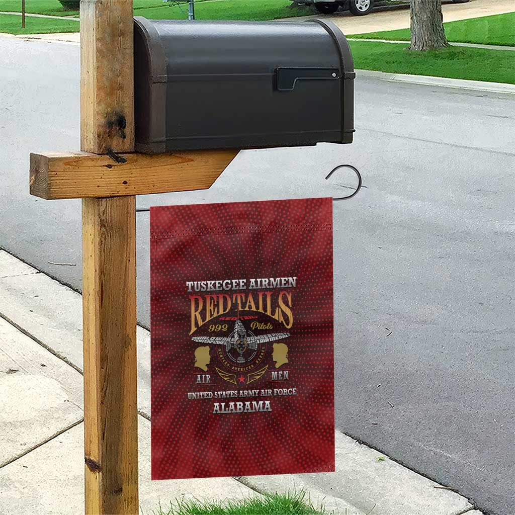 Red Tails Legacy Garden Flag Tuskegee Airmen WWII Heroes - Wonder Print Shop