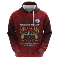 Personalized Red Tails Legacy Hoodie Tuskegee Airmen WWII Heroes - Wonder Print Shop