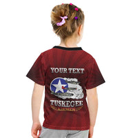 Personalized Red Tails Legacy Kid T Shirt Tuskegee Airmen WWII Heroes - Wonder Print Shop