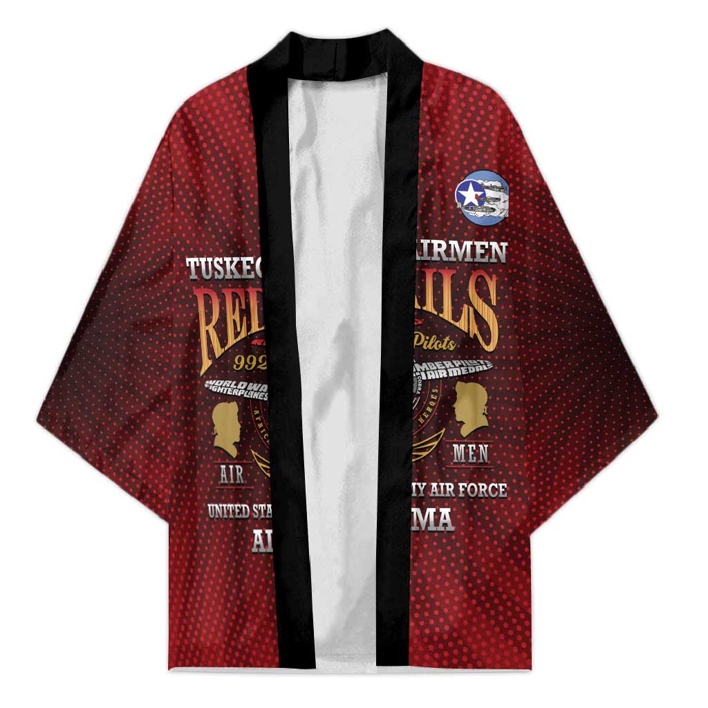 Personalized Red Tails Legacy Kimono Tuskegee Airmen WWII Heroes - Wonder Print Shop